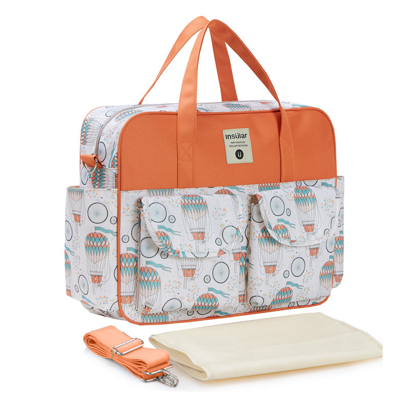 Fashionable Waterproof Multi-Functional Maternity Bag