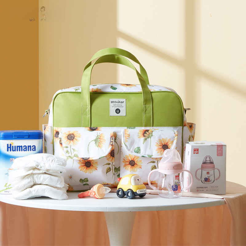 Fashionable Waterproof Multi-Functional Maternity Bag