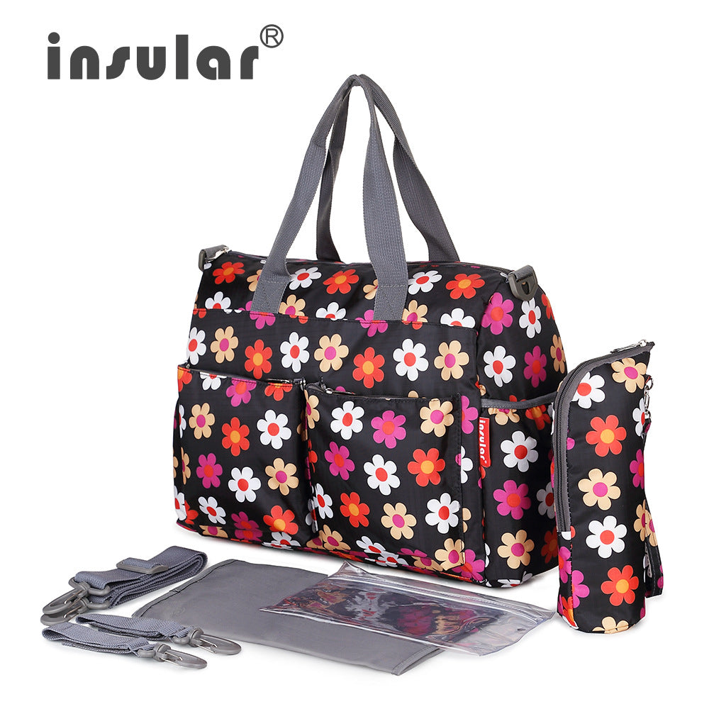Fashionable Waterproof Multi-Functional Maternity Bag