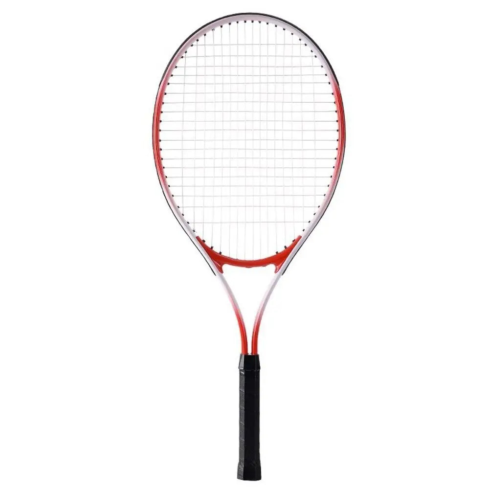 Single Tennis Racket Set for Kids Shock Absorbing Portable Tennis Trainer Rebound 23inch Lightweight Sports Game