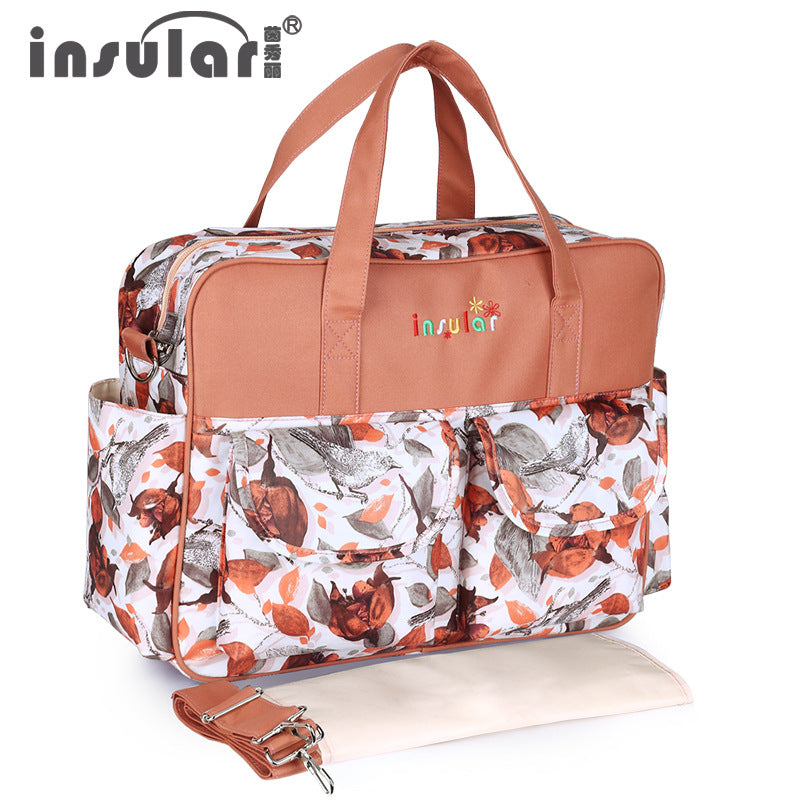 Fashionable Waterproof Multi-Functional Maternity Bag
