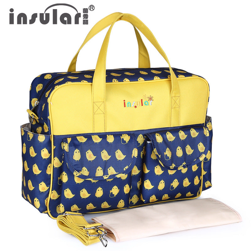 Fashionable Waterproof Multi-Functional Maternity Bag