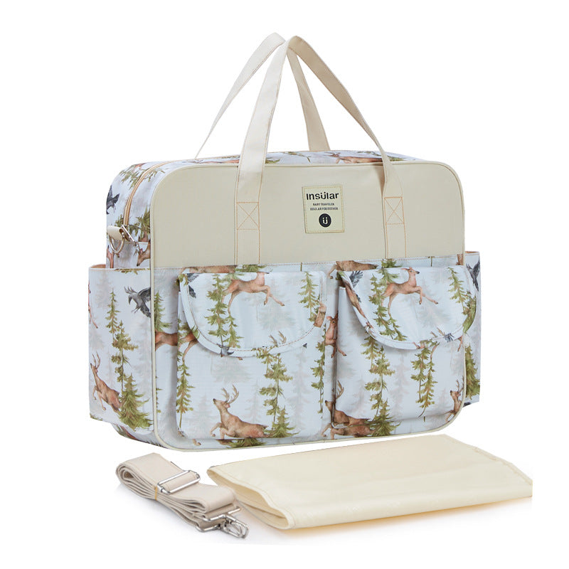 Fashionable Waterproof Multi-Functional Maternity Bag
